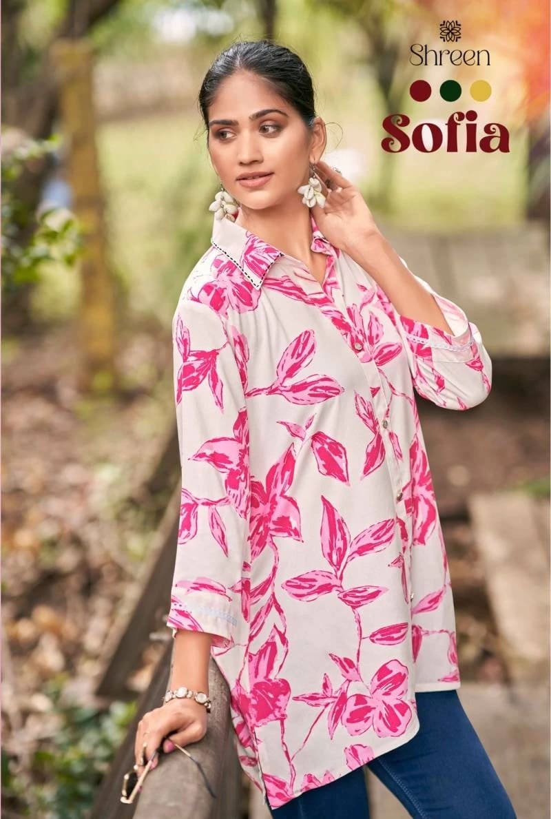 Shreen Sofia Vol 1 Western Printed Tunic Collection