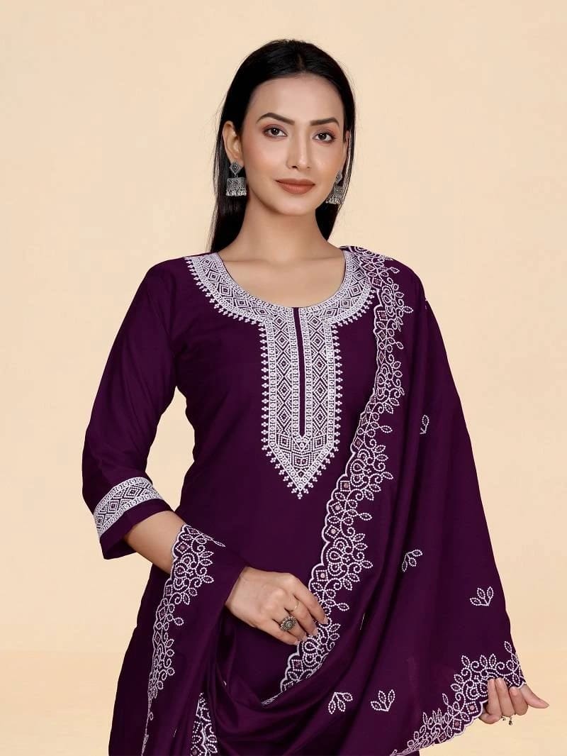 Shubh 31 Silk Designer Kurti Bottom With Dupatta
