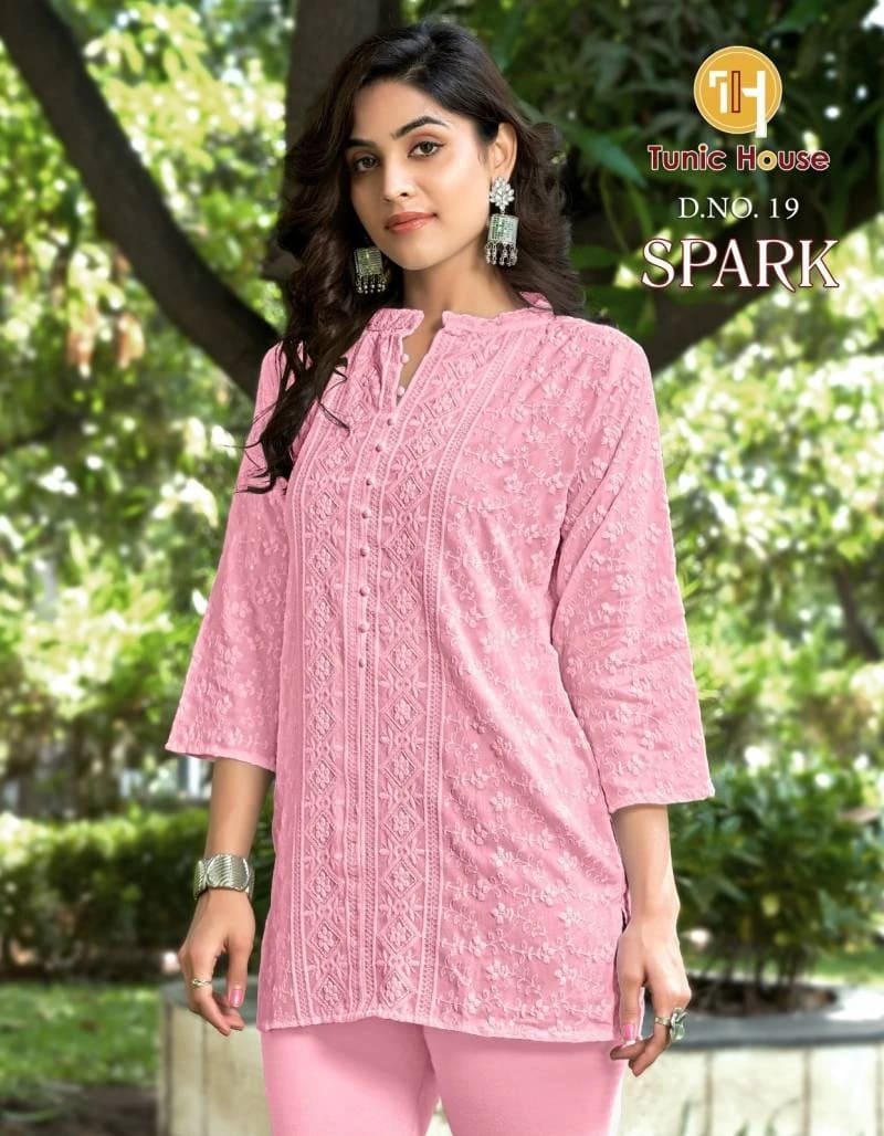 Tunic House Spark Designer Short Top Collection