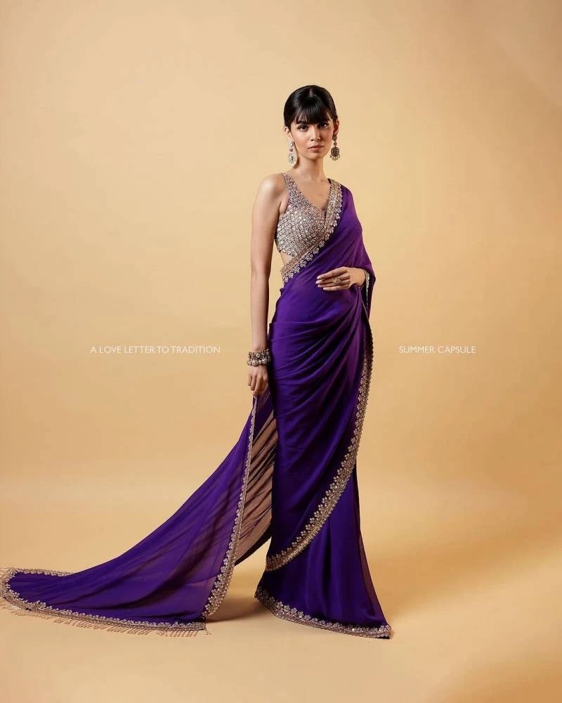 Kc 2001 Beautiful Soft Designer Saree