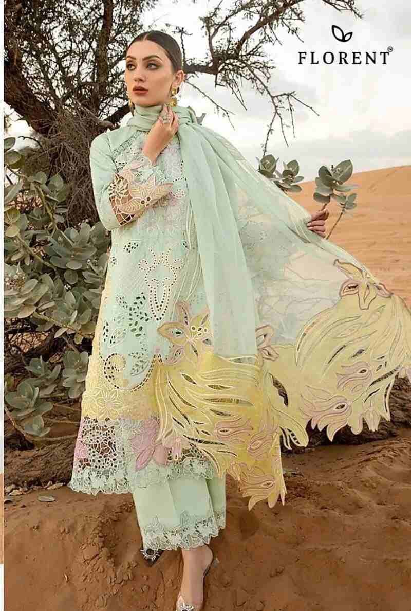 Florent 1001 To 1003 Cotton Pakistani Suits Collection