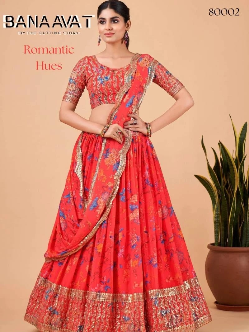 Banaavat Romantic Hues Vol 1 Designer Lehenga Choli