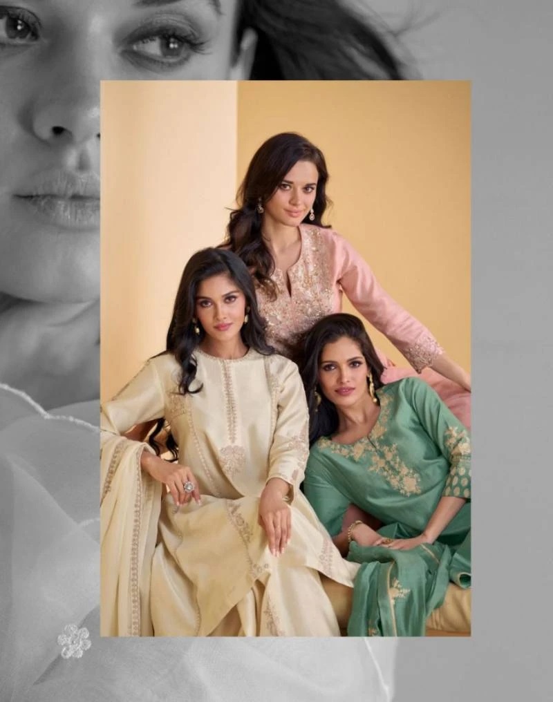 Sayuri Suhani Designer Silk Salwar Suits Collection