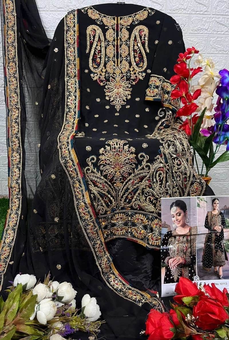 Zaha 10113 Designer Pakistani Salwar Kameez