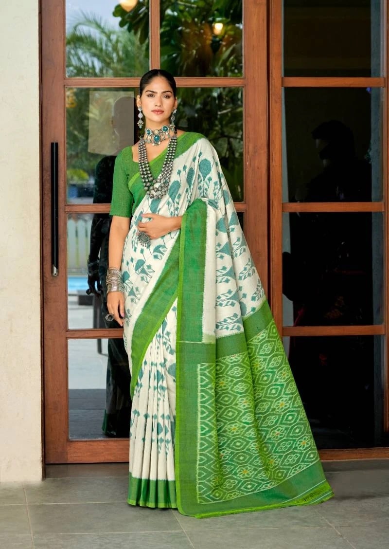 Sr Barkha Plus Cotton Printed Saree Collection