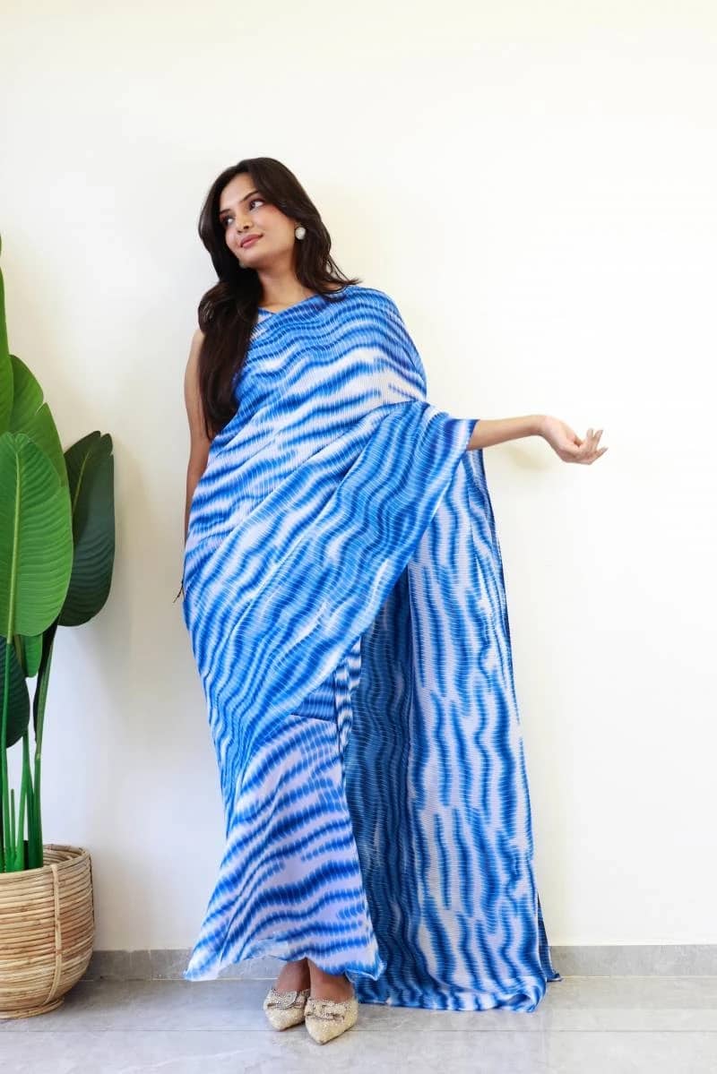 Kc 2004 Readymade Gown Saree Collection
