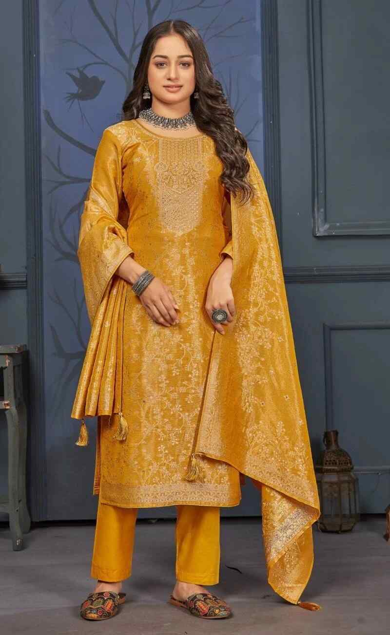 Four Dots Macy Designer Dress Material Collection