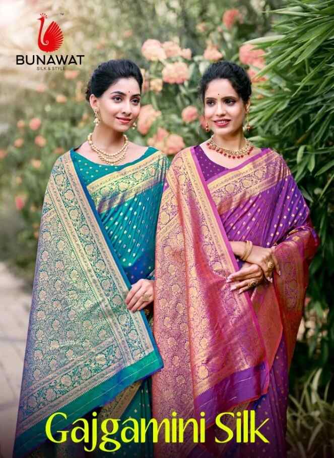 Bunawat Gajgamini Wedding Wear Saree Collection