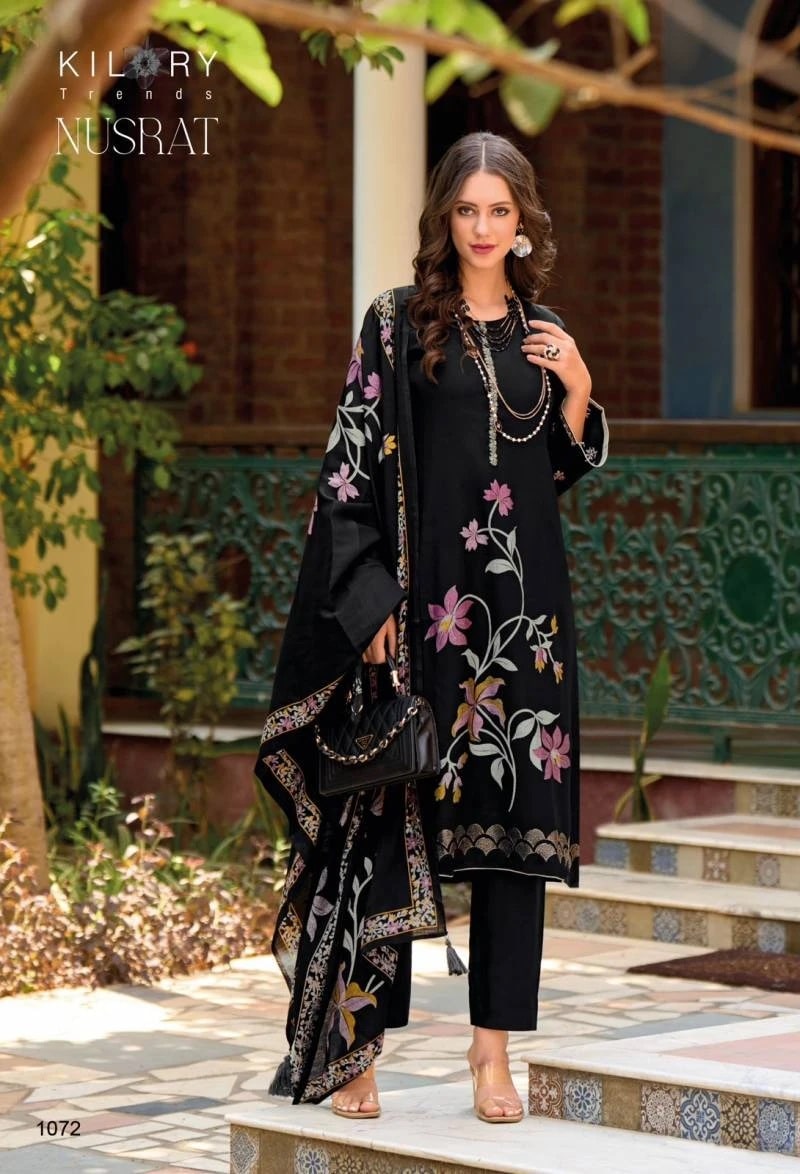 Kilory Nusrat Foil Printed Salwar Kameez Collection
