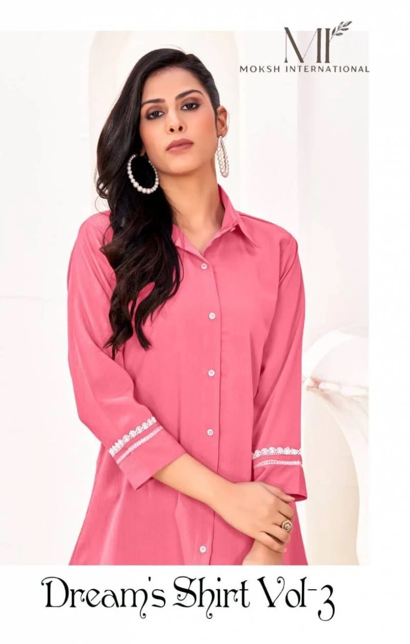 Moksh Dreams Shirt Vol 3 Fancy Top Collection