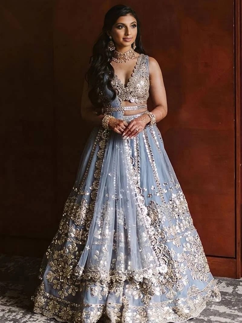 Af 4146 Net Designer Lehenga Choli