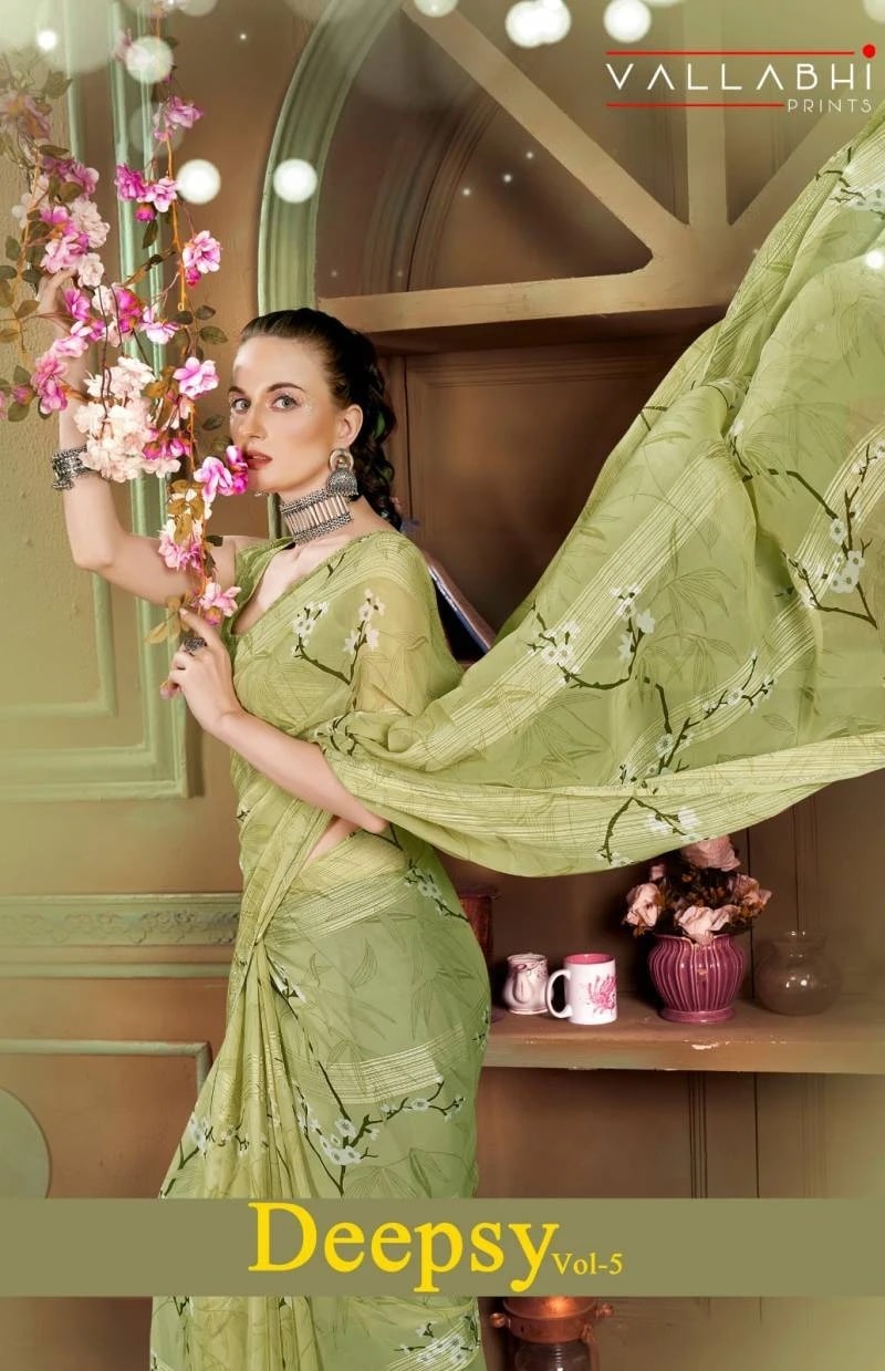 Vallabhi Deepsy Vol 5 Designer Saree Collection