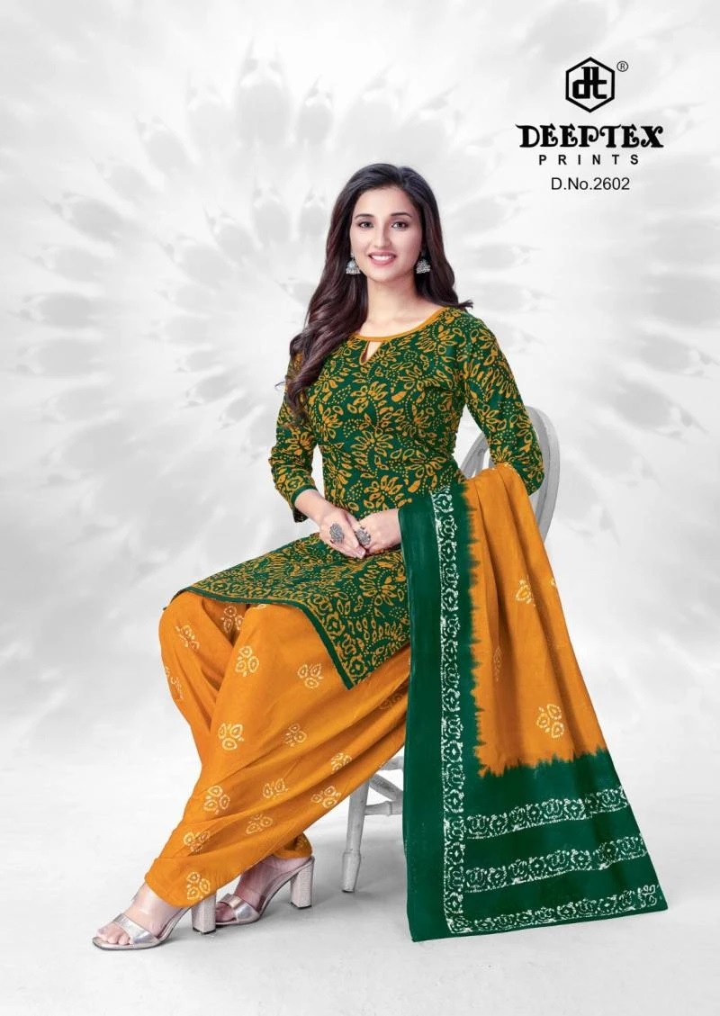 Deeptex Batik Plus Vol 26 Cotton Dress Material Collection
