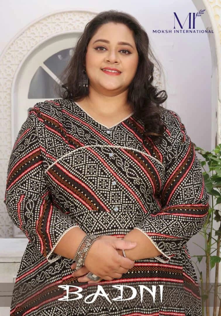 Moksh Badni Vol 1 Premium Long Kurti Collection