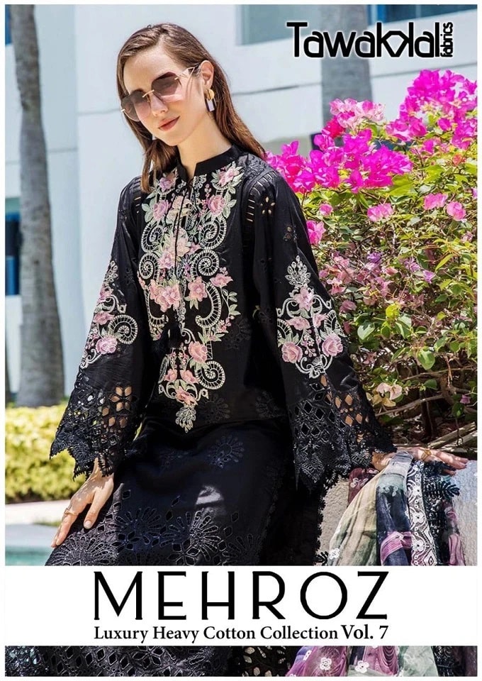 Tawakkal Mehroz Vol 7 Pakistani Dress Material