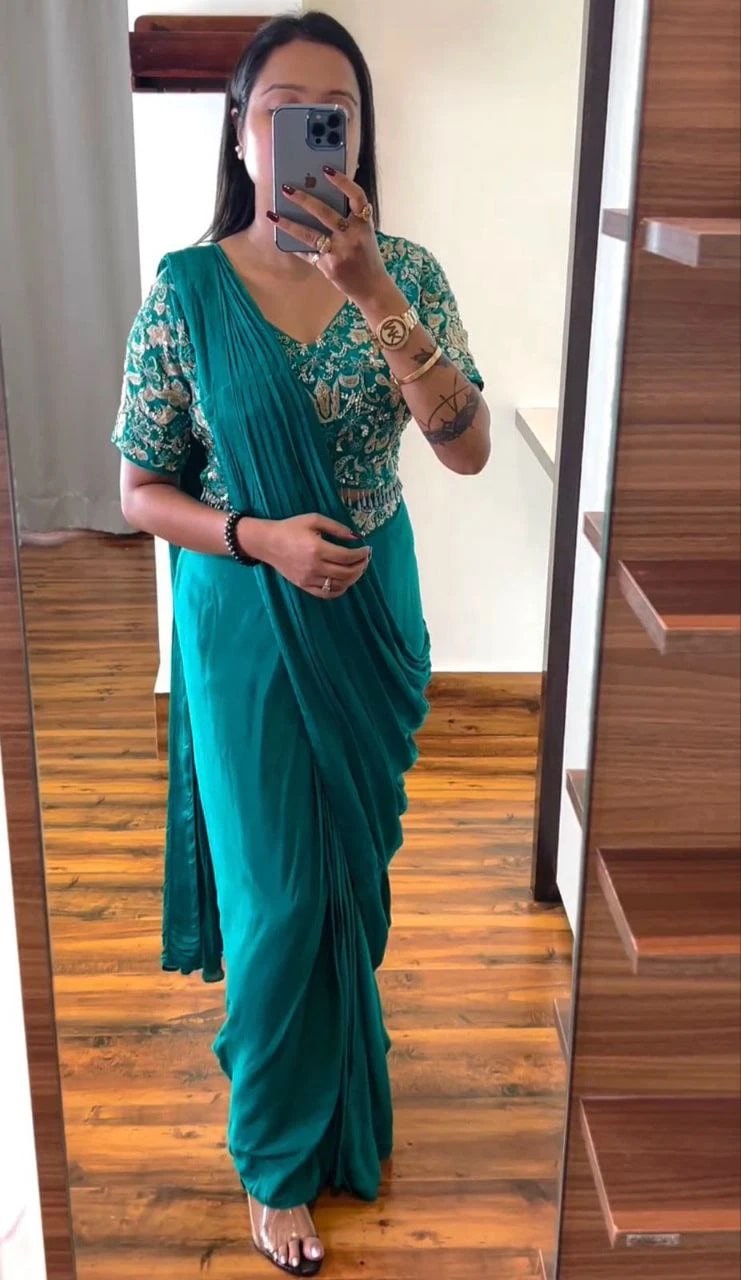 Bt 7020 Designer Ready To Wear Saree Collection