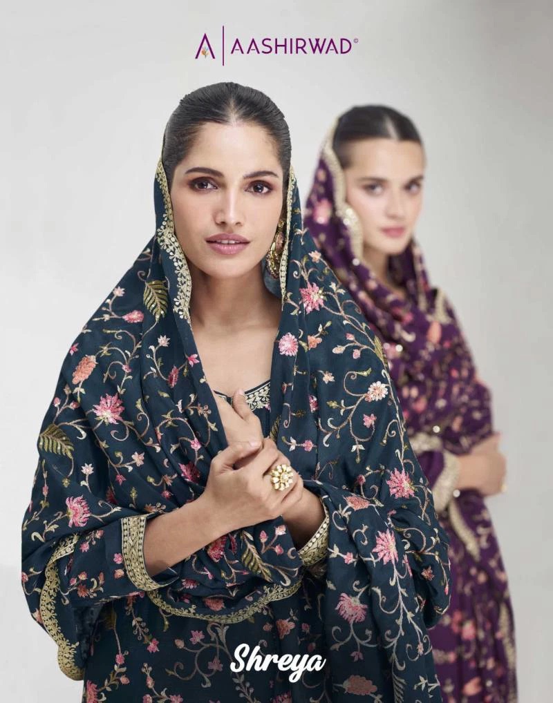 Aashirwad Shreya Premium Silk Salwar Kameez Collection