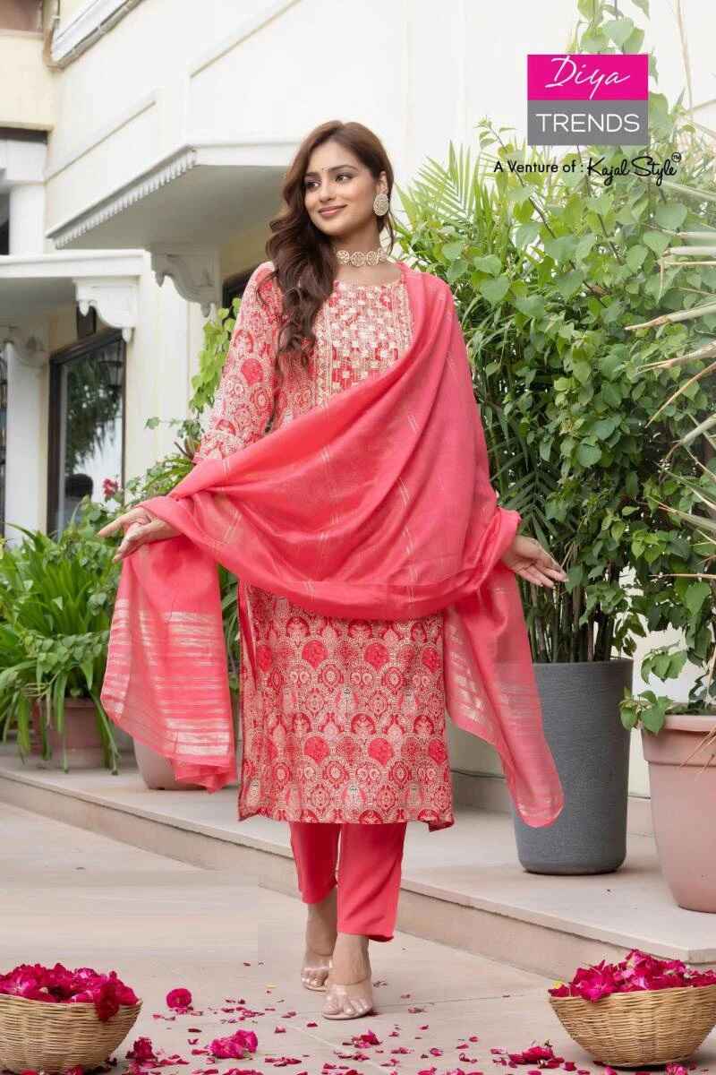 Diya Trends Aaditi Vol 1 Regular Wear Kurti Bottom With Dupatta