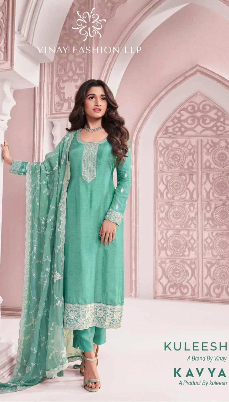 Vinay Kuleesh Kavya Embroidered Salwar Kameez Collection