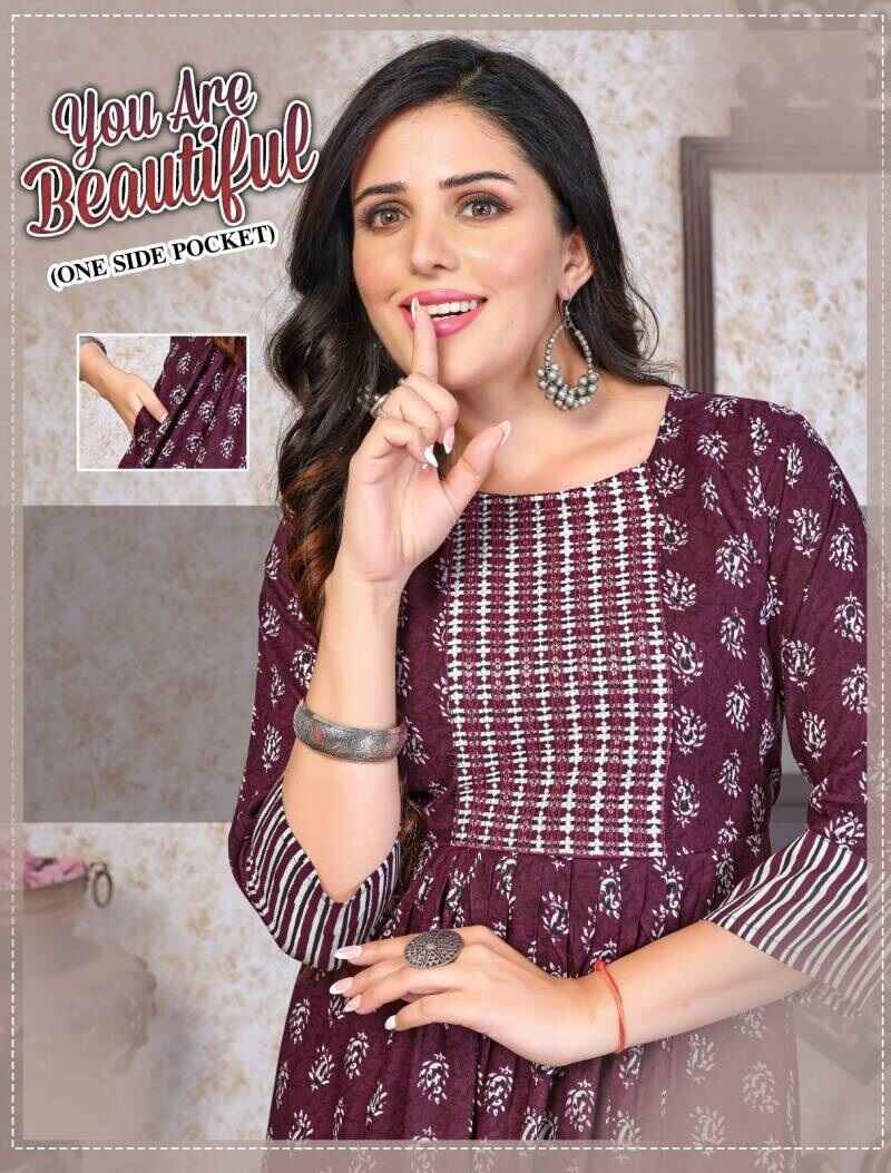 Fashion Talk You Are Beautiful Long Kurti Collection