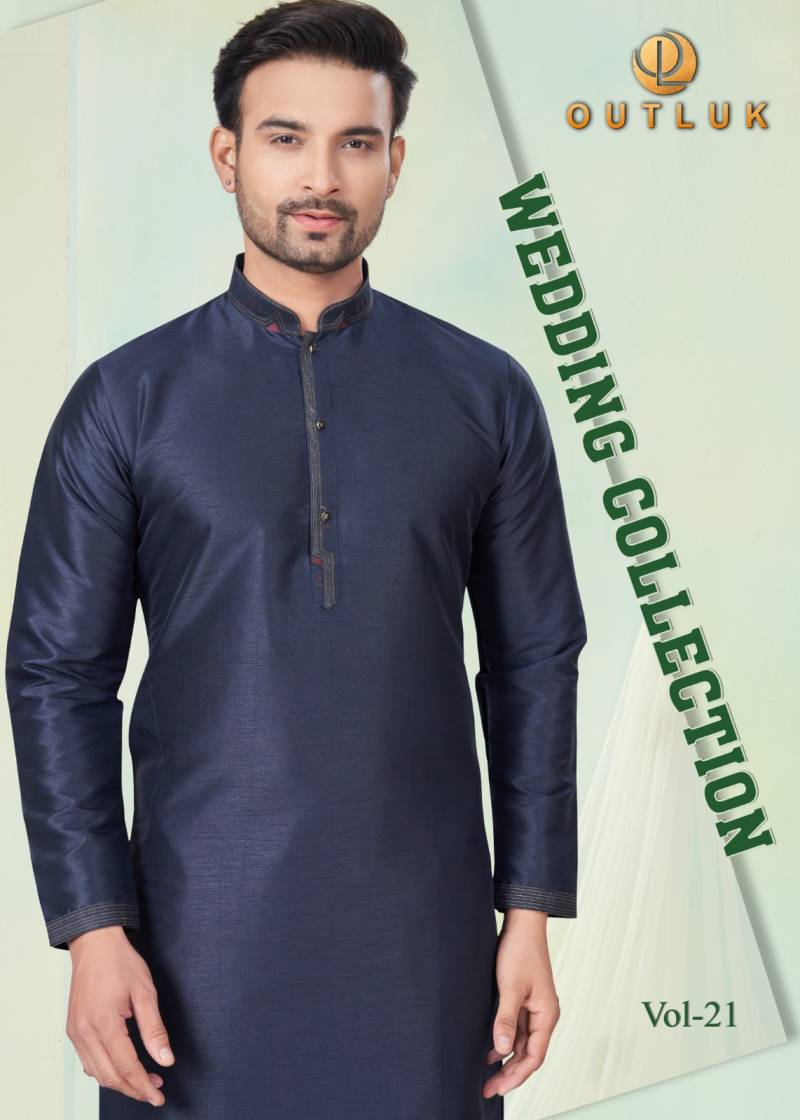 Outluk Wedding Vol 21 Mens Wear Kurta With Pajama