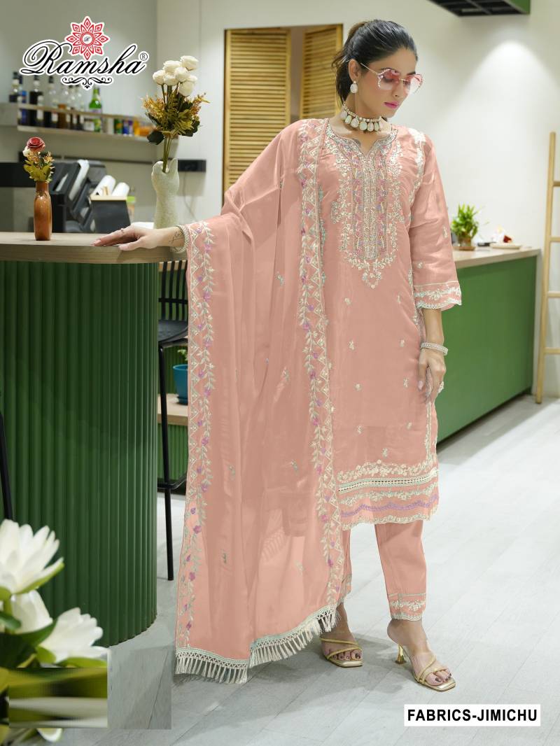 Ramsha R 1241 Pakistani Ready Made Salwar Suits