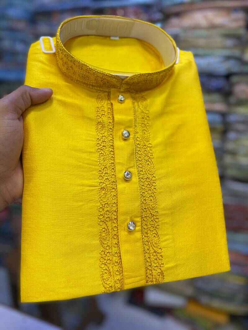 Embroidery Work 01 Mens Kurta Pyjama Collection