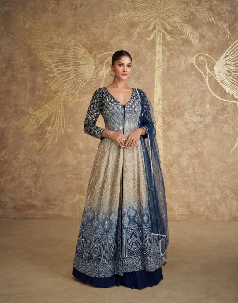 Sayuri Sawaria Nx Designer Gown With Dupatta