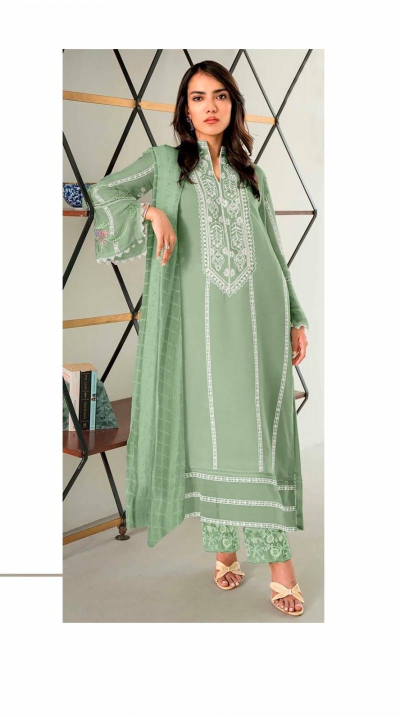 Zarqash Z 206 Readymade Pakistani Salwar Suits Collection