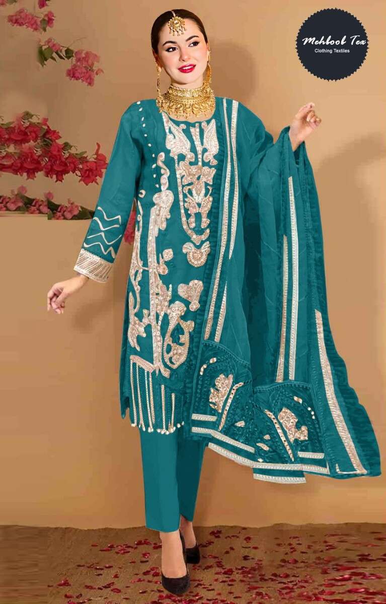 Mehboob Tex 1263 F To H Pakistani Suit Collection