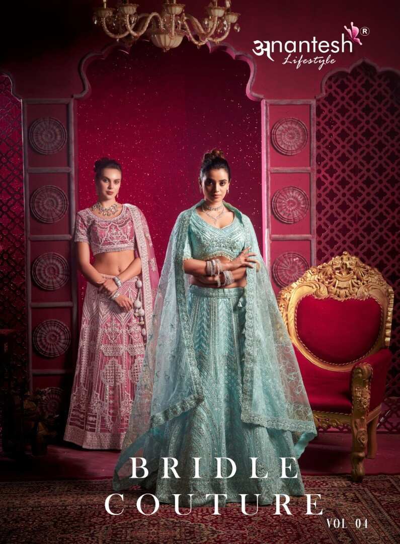 Anantesh Bridal Couture Vol 4 Bridal Wear Lehenga Choli Collection