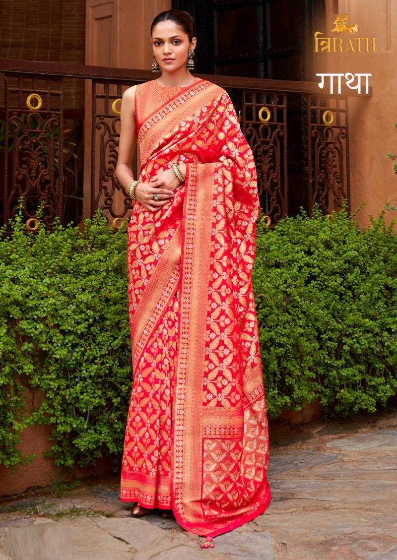 Trirath Gatha Banarasi Silk Saree Collection