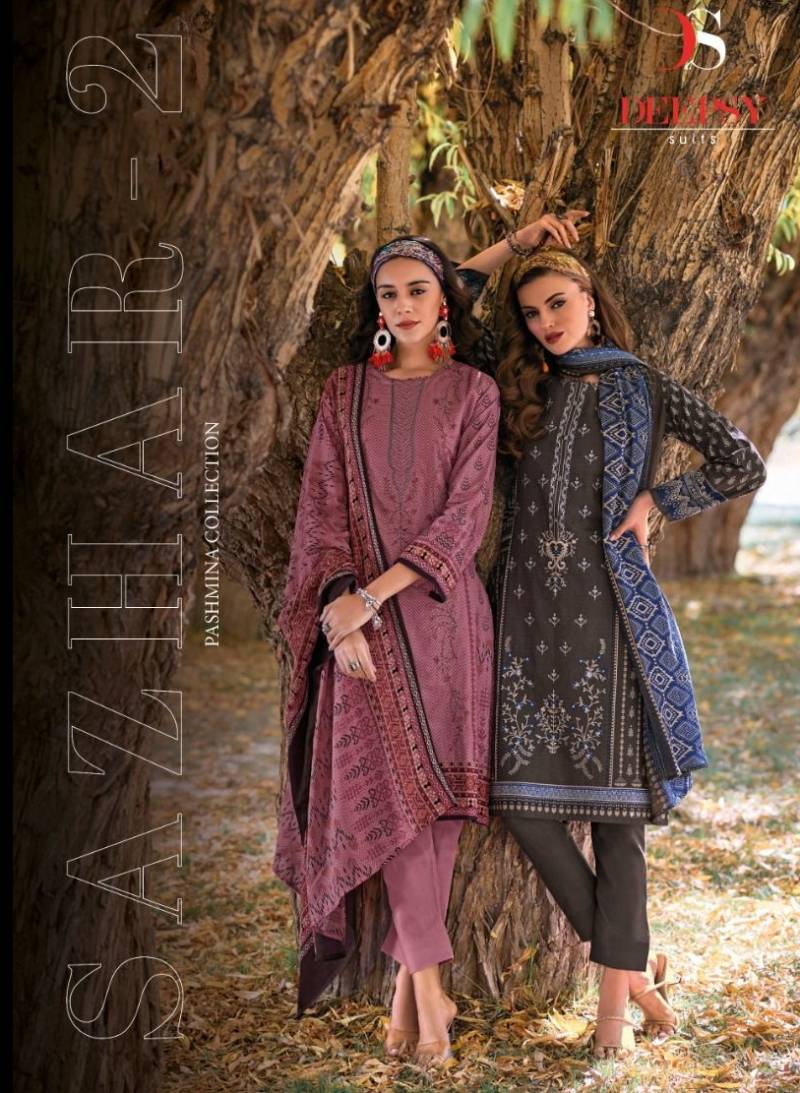 Deepsy Shazar Vol 2 Pashmina Salwar Kameez