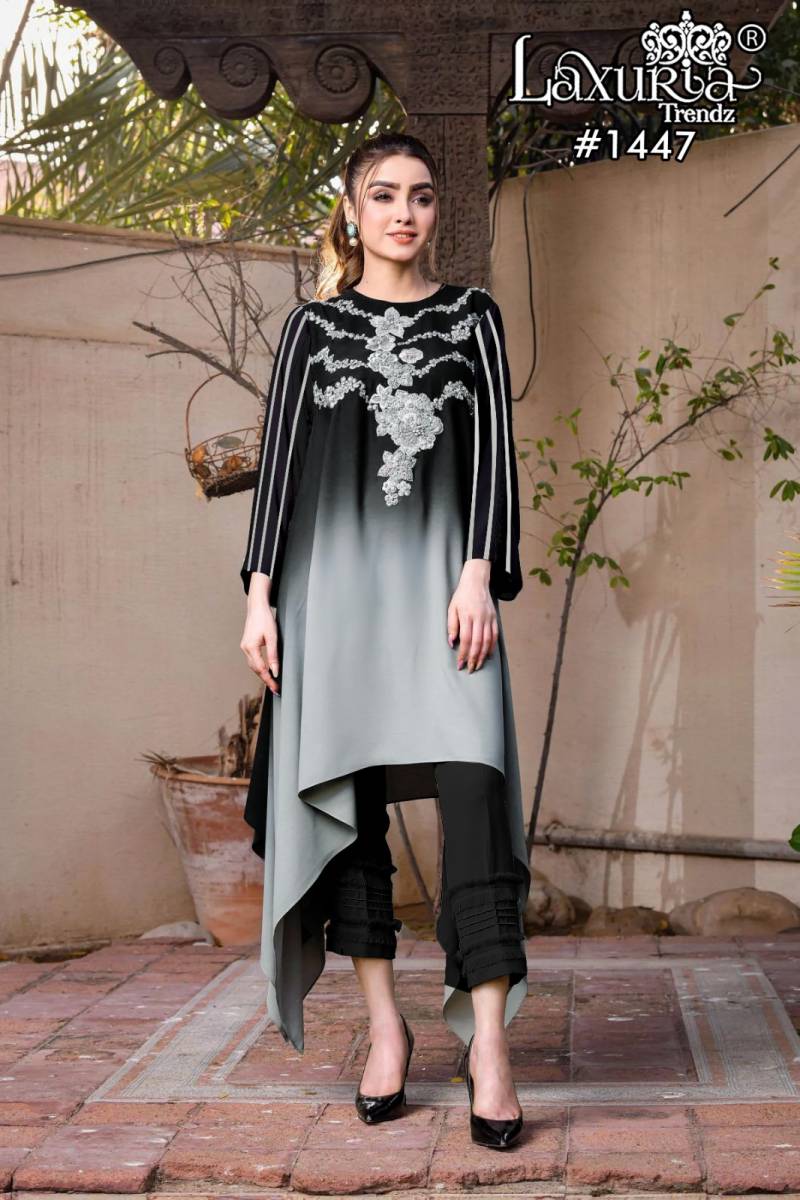 Laxuria Trendz 1447 Ready Made Pakistani Dress Material
