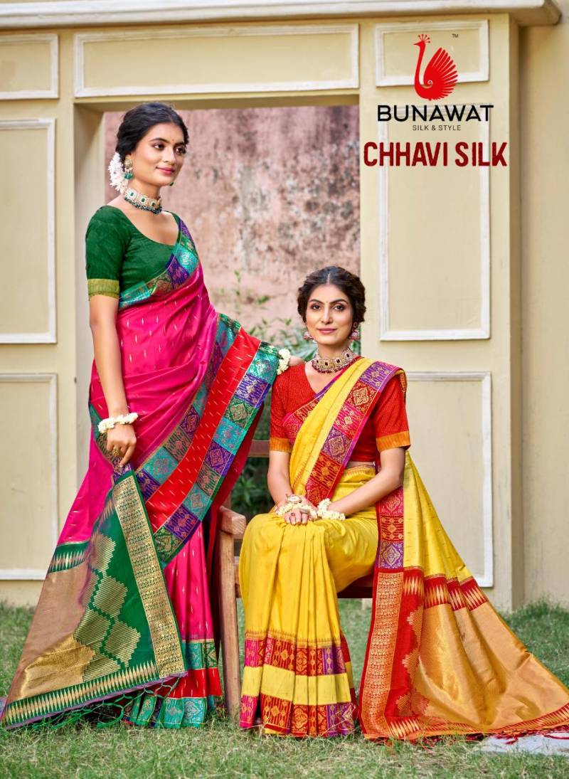 Bunawat Chhavi Designer Silk Saree Collection