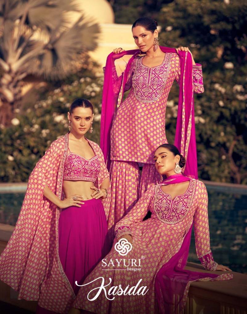 Sayuri Kasida Premium Silk Salwar Suits Collection