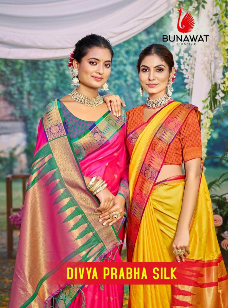 Bunawat Divya Prabha Designer Silk Saree Collection