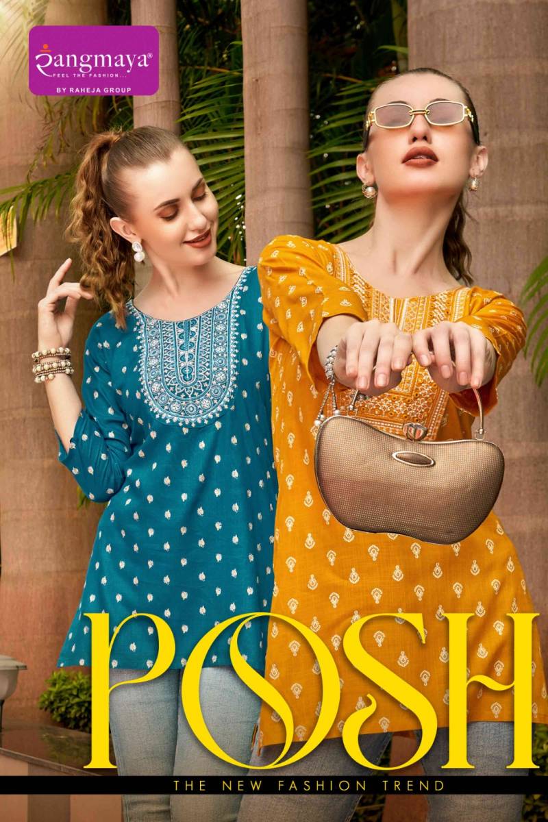 Rangmaya Posh Designer Ladies Top Collection