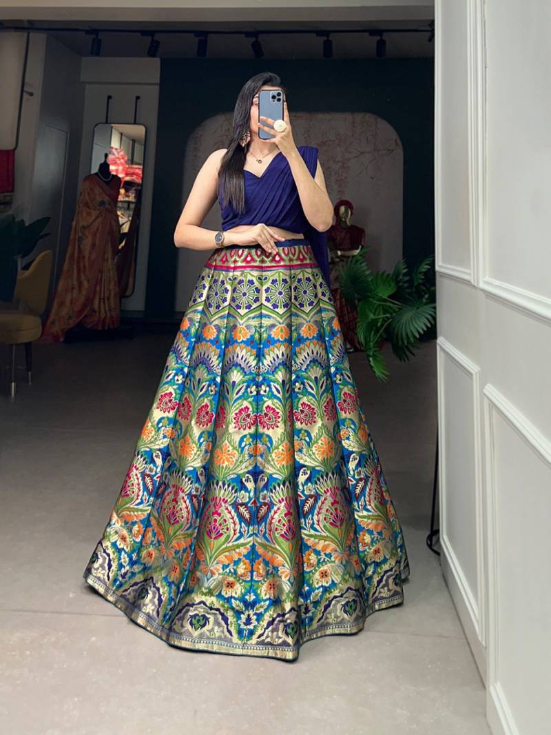 Bt 7048 Banarasi Lehenga Choli Collection