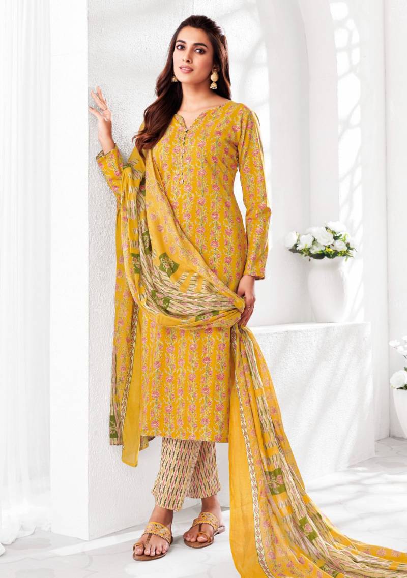Suryajyoti Poshak Vol 5 Cotton Dress Material