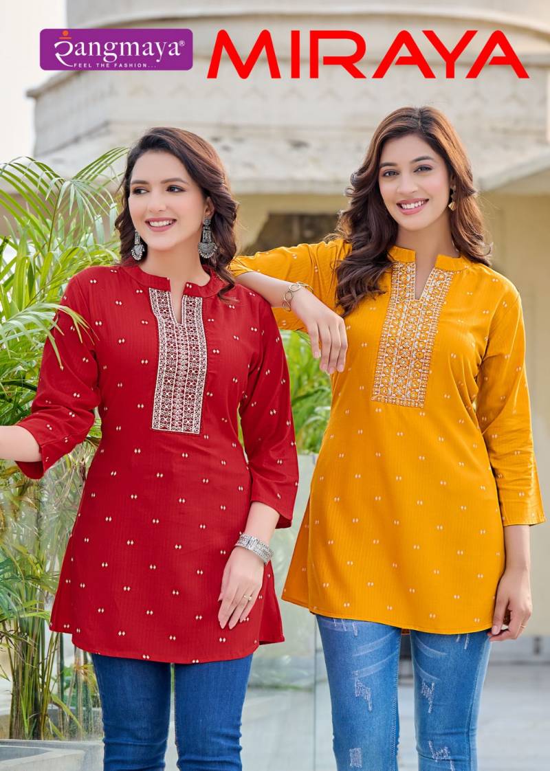 Rangmaya Miraya Trendy Ladies Top Collection