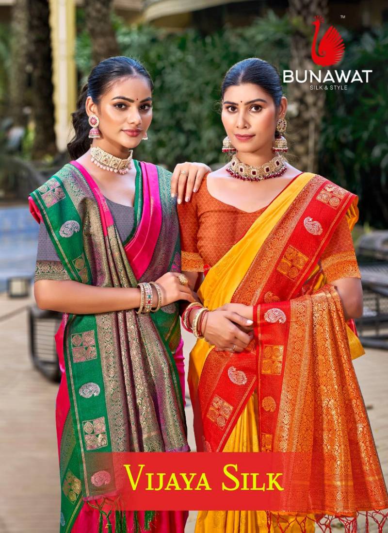 Bunawat Vijaya Festival Wear Saree Collection