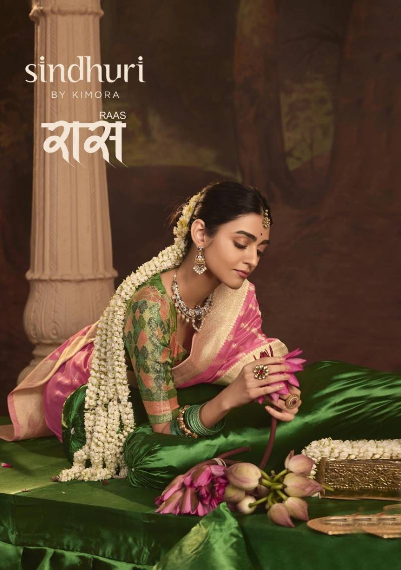Kimora Sindhuri Raas Silk Designer Saree Collection