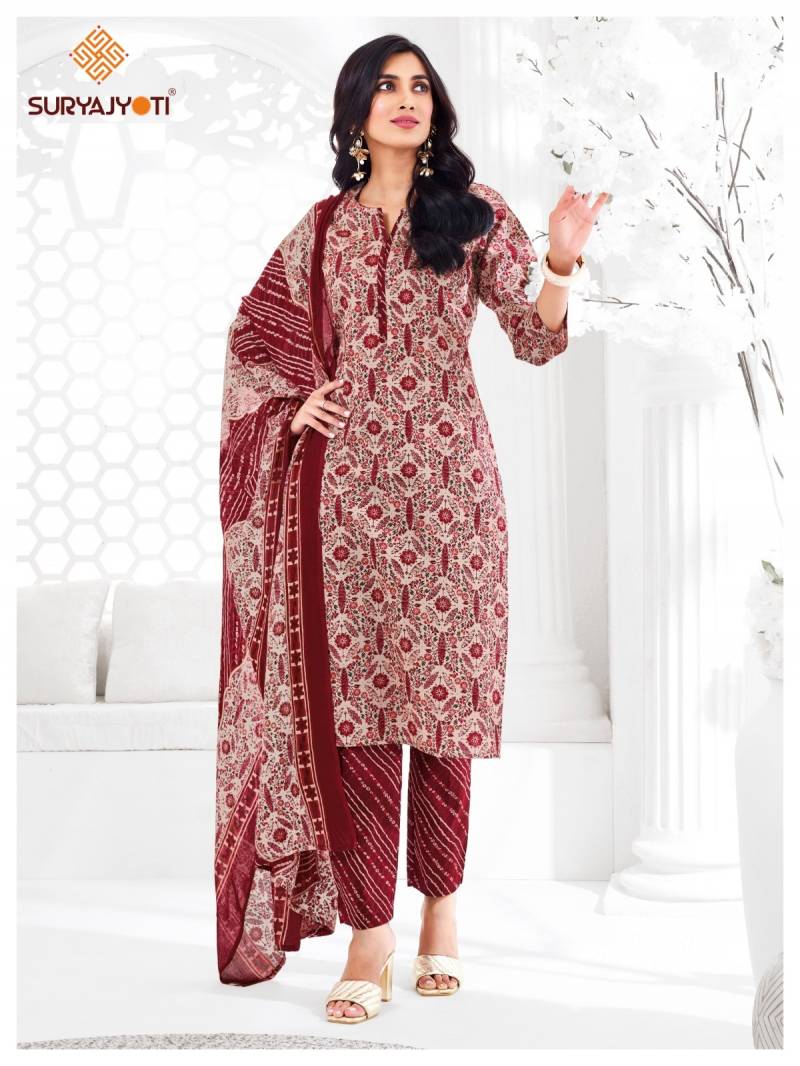 Suryajyoti Trendy Cotton Vol 64 Cotton Ready Made Dress Collection
