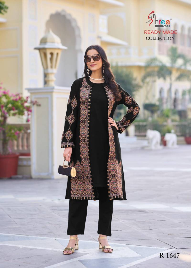 Shree R 1647 A To D Designer Ready Made Salwar Suits