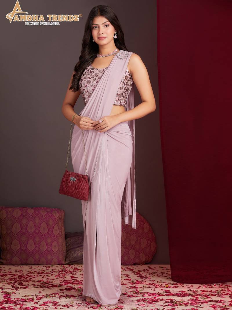 Amoha Trendz T240 Ready To Wear Designer Saree Collection