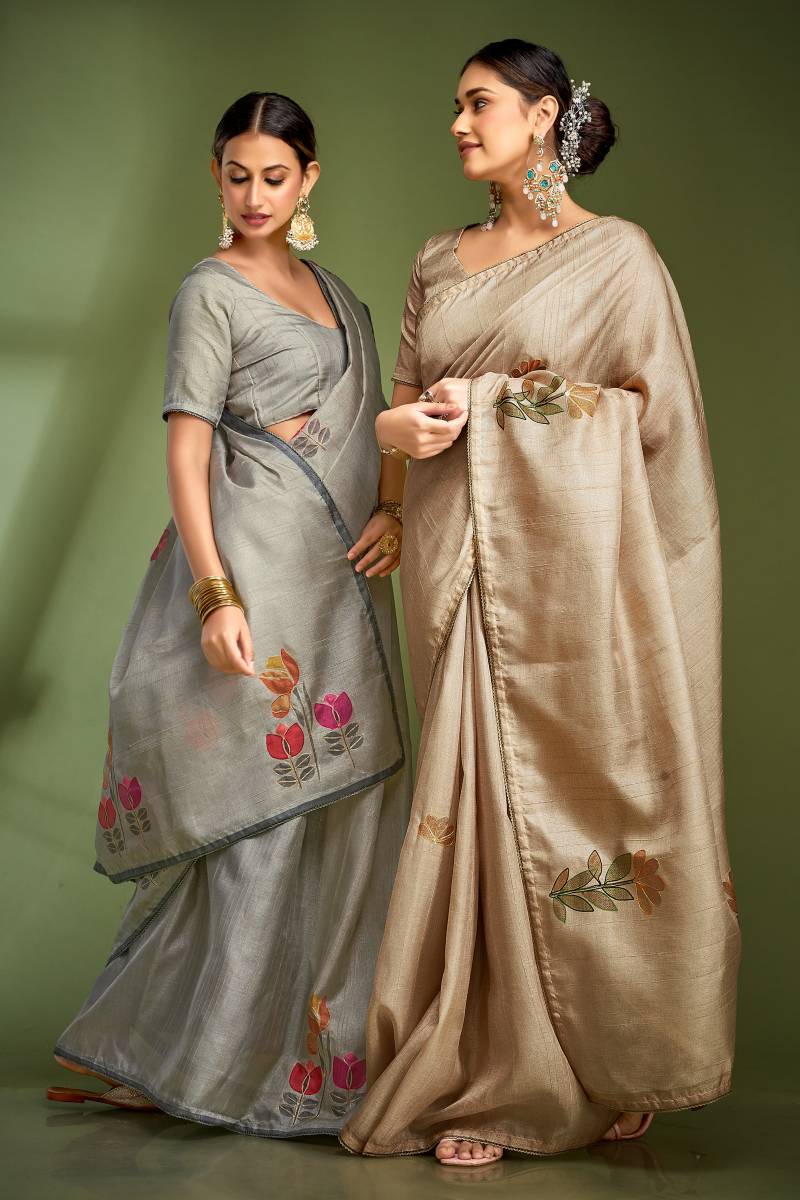 Kala Jamun Neetika Silk Tussar Saree Collection