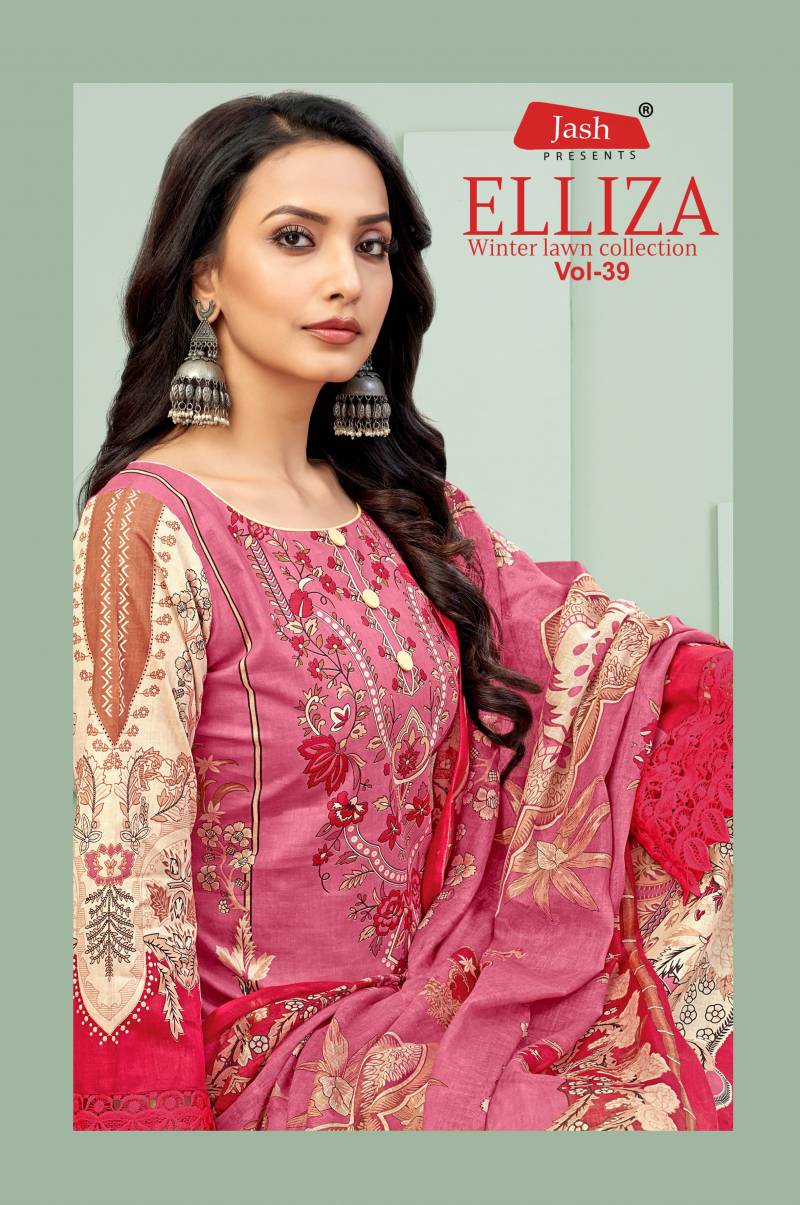 Jash Elliza Vol 39 Pure Cotton Dress Material Collection