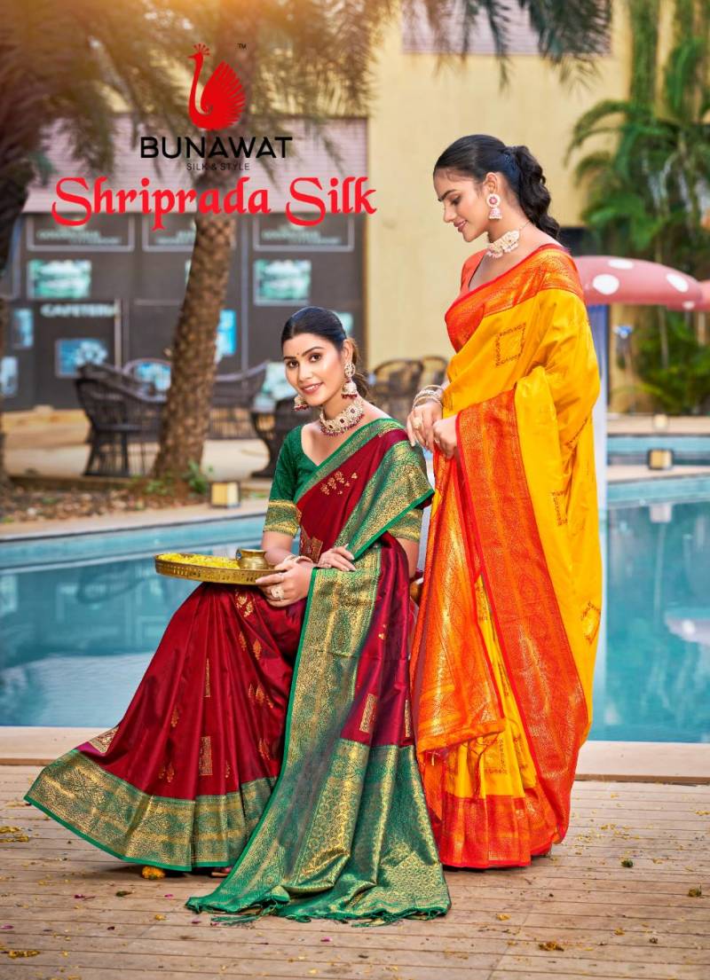 Bunawat Shriprada Festive Silk Saree Collection