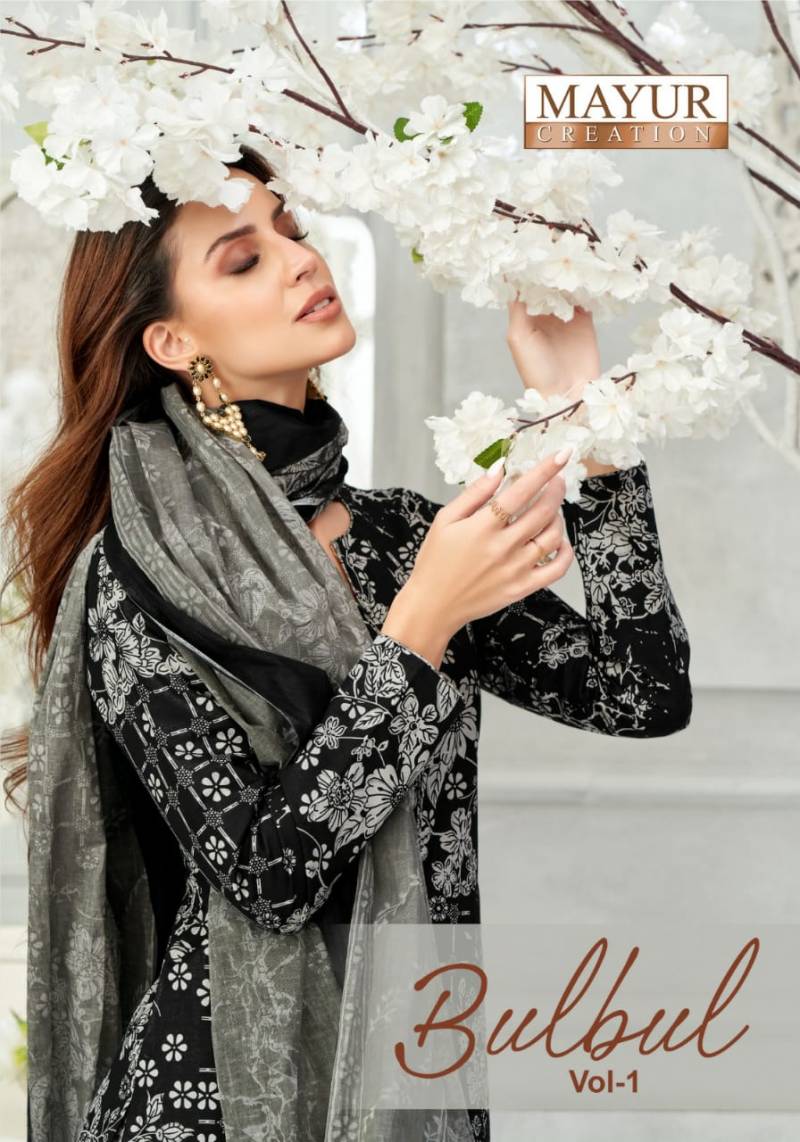 Mayur Bulbul Vol 1 Pure Cotton Dress Material Collection